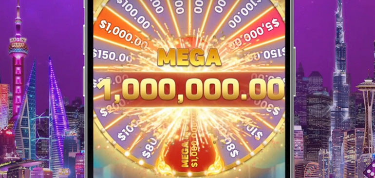 Mega Money Wheel Jackpot 1 Million